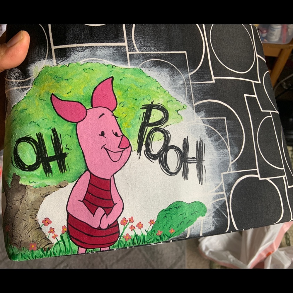 Custom Hand painted Kate Spade purse - Picture 3 of 3